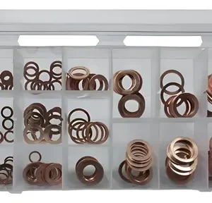 SET ARANDELAS COBRE 150PC