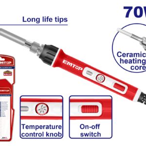 Soldador De Estaño 220V-70W P.ceramica Eesl01606-4